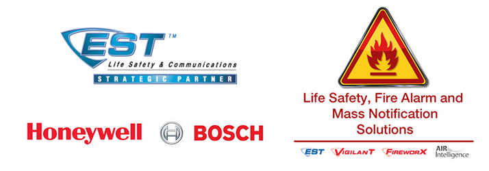 Fire Alarms installations with EST, Honeywell, Bosch